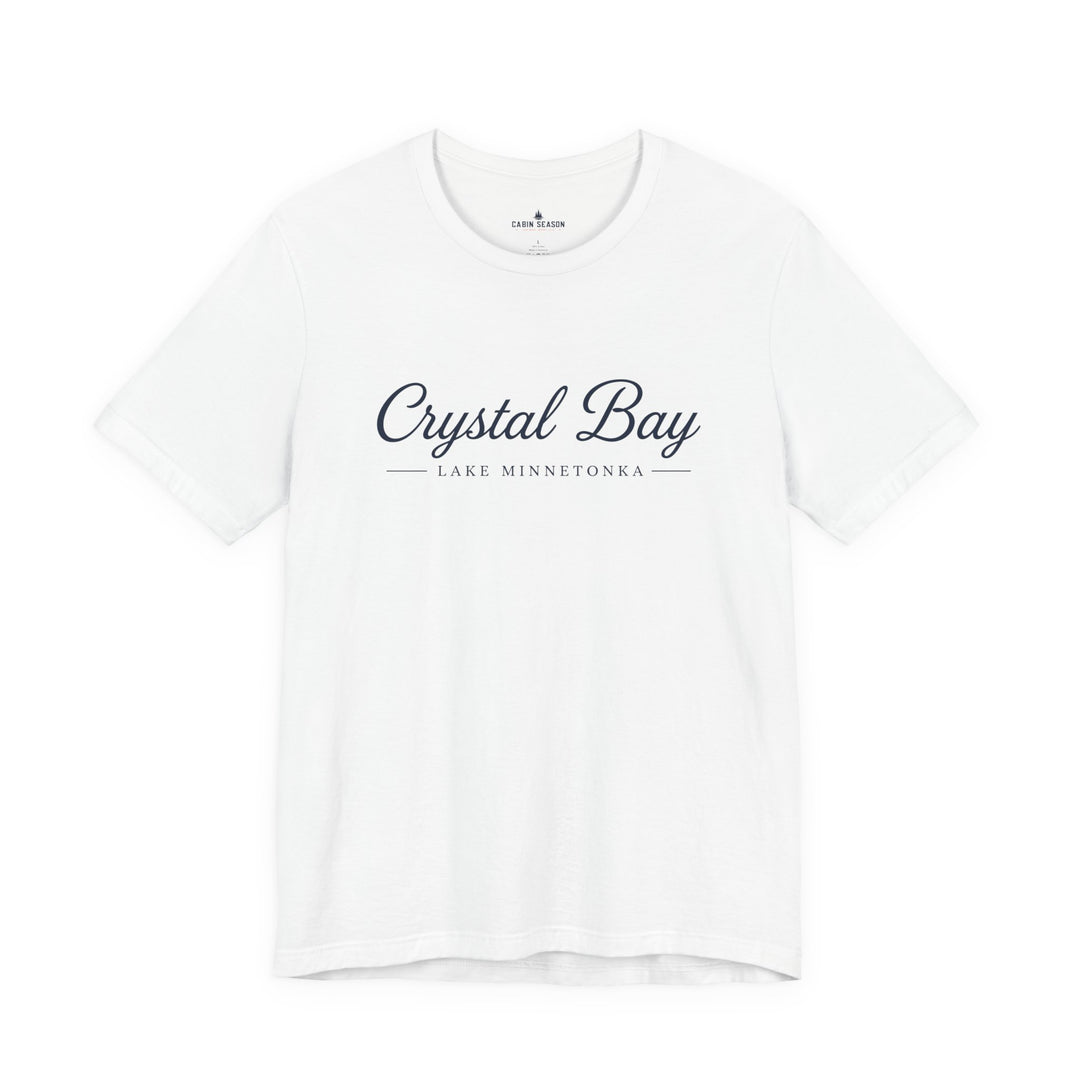 Crystal Bay Lake Minnetonka Tee - Lake Minnetonka Script T‑Shirt
