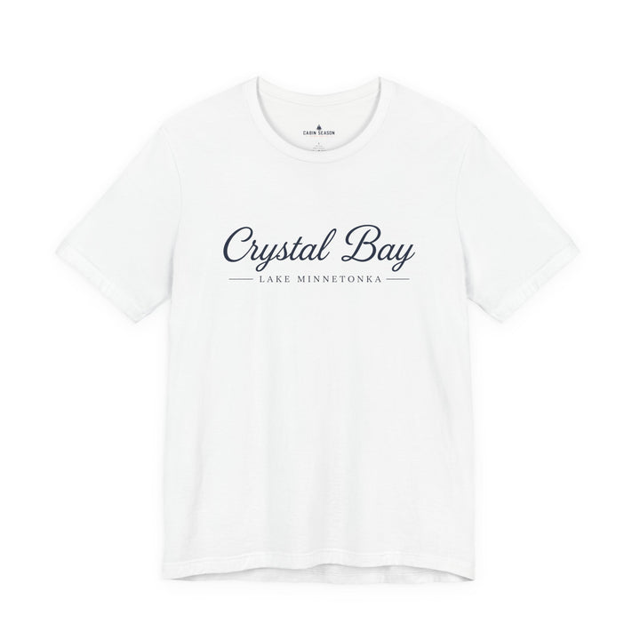 Crystal Bay Lake Minnetonka Tee - Lake Minnetonka Script T‑Shirt