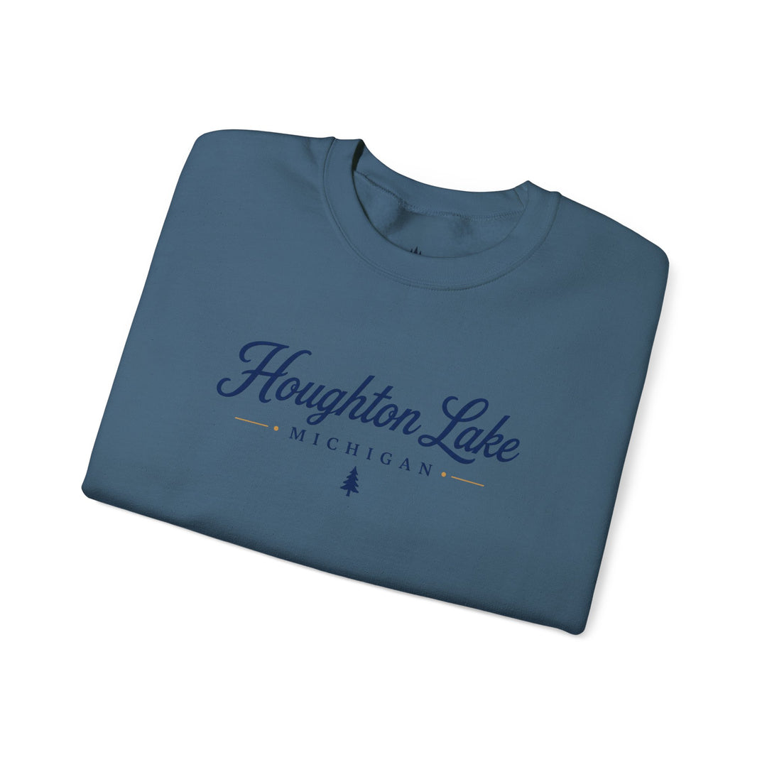 Houghton Lake Michigan Crewneck Sweatshirt