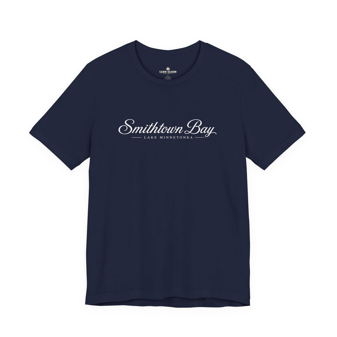 Smithtown Bay Script Tee - Lake Minnetonka Short Sleeve T-Shirt