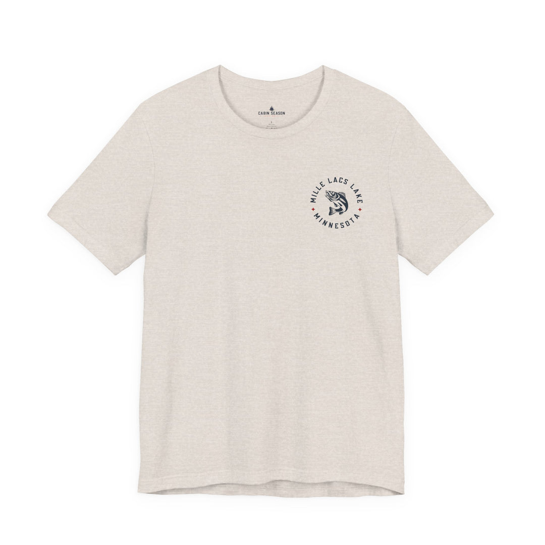 Mille Lacs Lake - Big Water Big Stories Tee