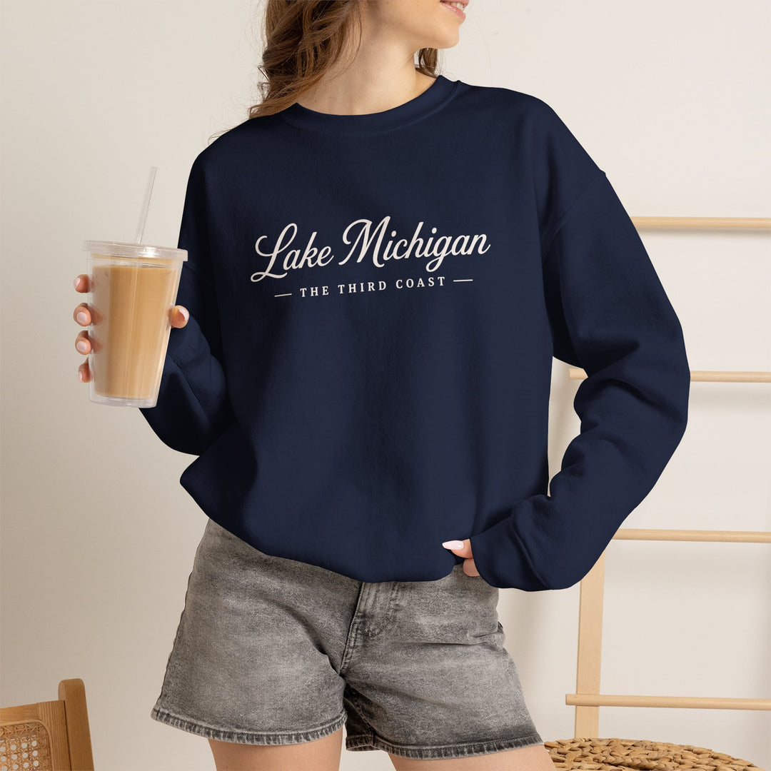 Lake Michigan Crewneck Sweatshirt — &