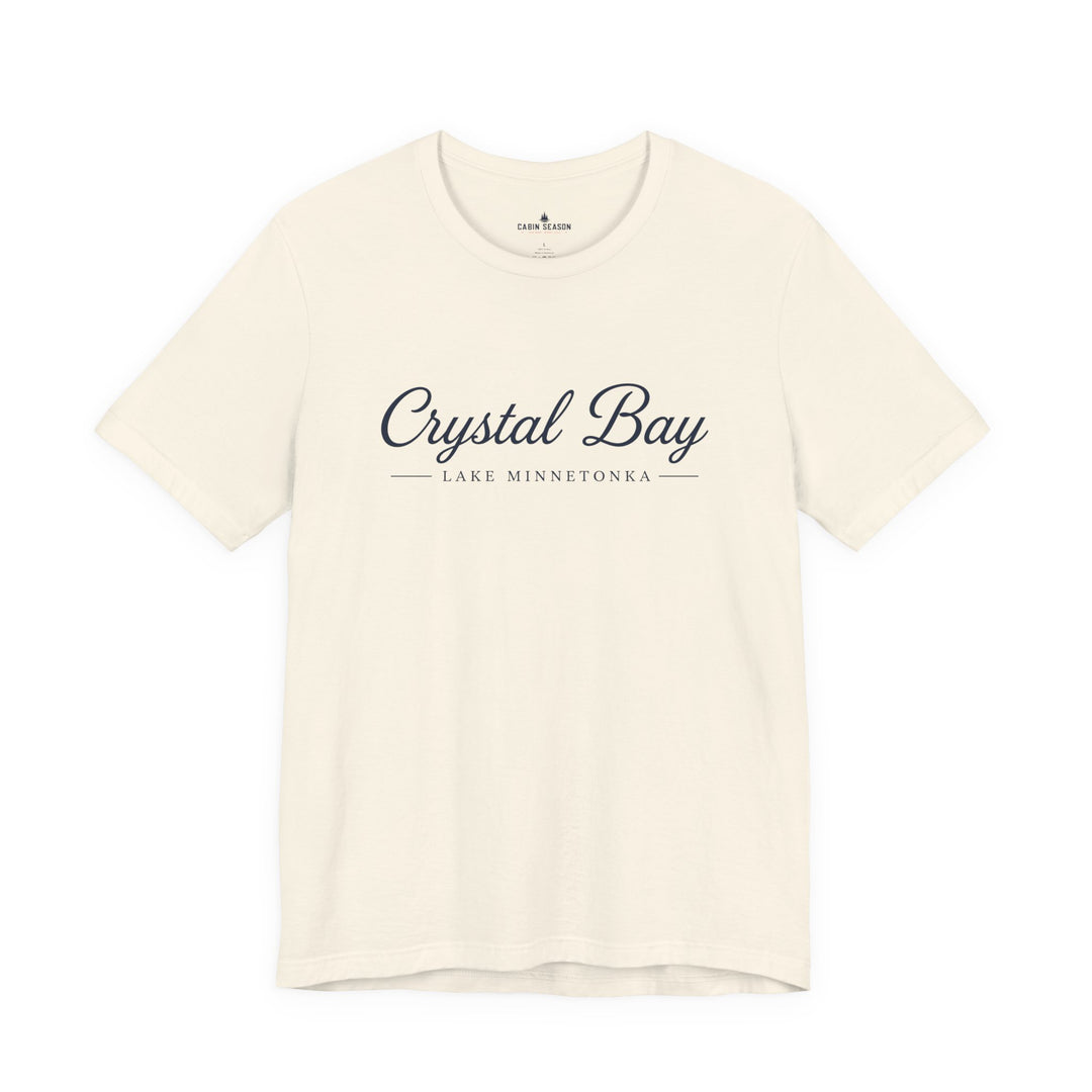 Crystal Bay Lake Minnetonka Tee - Lake Minnetonka Script T‑Shirt