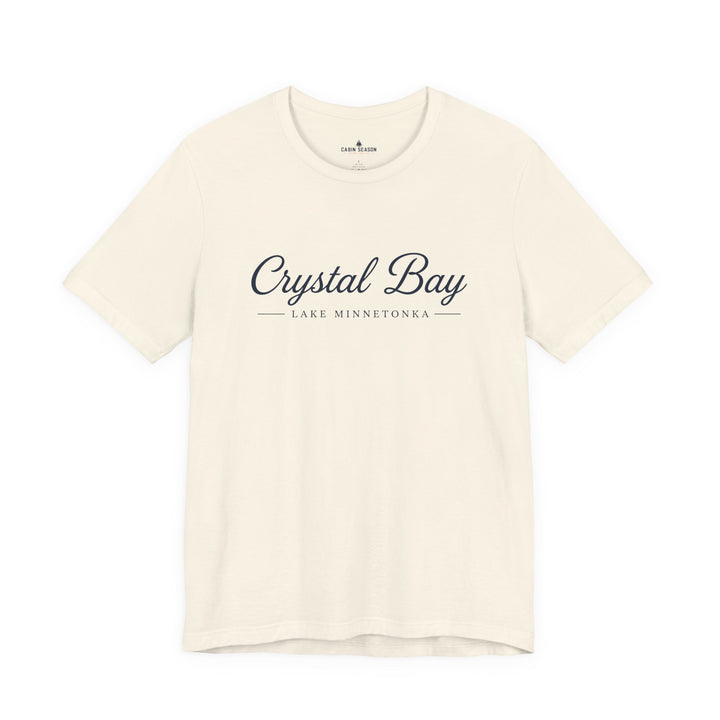 Crystal Bay Lake Minnetonka Tee - Lake Minnetonka Script T‑Shirt