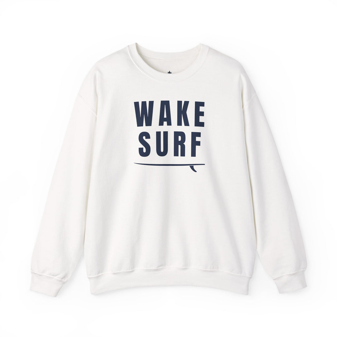 Wake Surf Sweatshirt | Wake Surfing Crewneck Sweatshirt