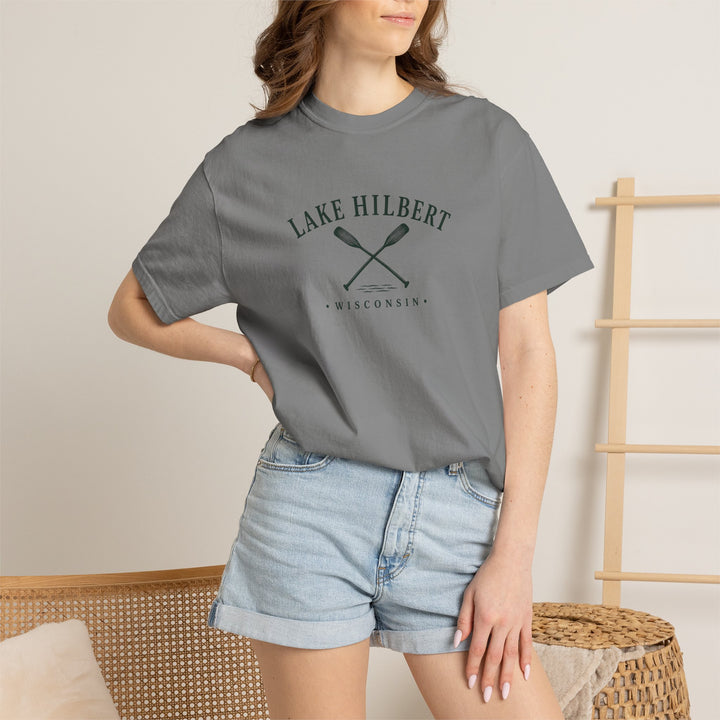 Lake Hilbert Tee — Vintage Wisconsin Oars Tee