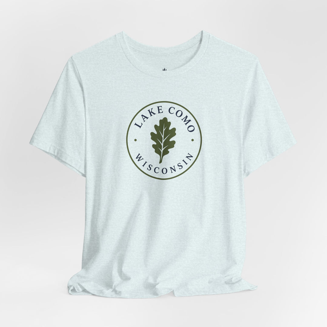 Lake Como Wisconsin Oak Leaf Tee