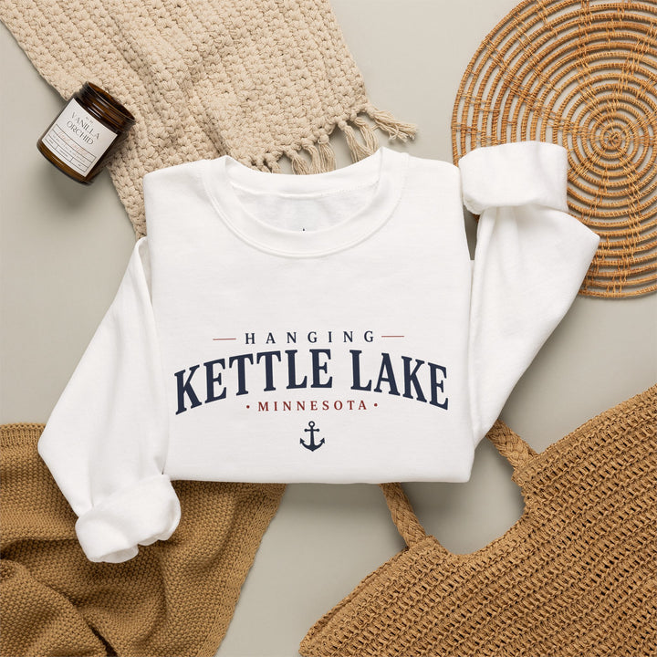 Hanging Kettle Lake Minnesota Crewneck Sweatshirt