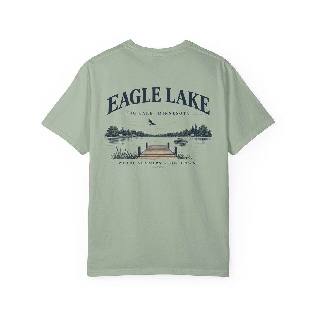 Eagle Lake T-Shirt - Vintage Lakeside Graphic (Eagle Lake - Big Lake, MN)