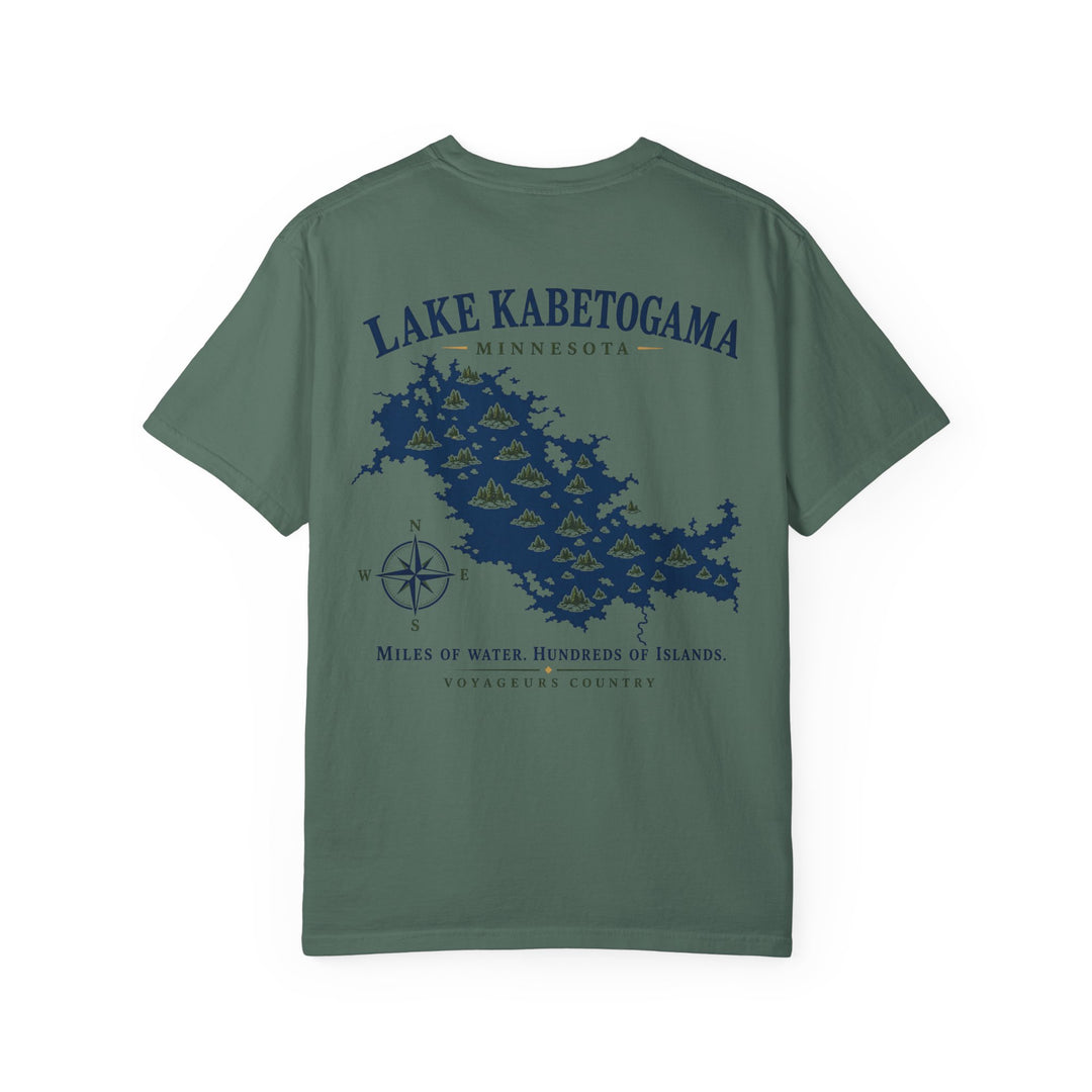 Lake Kabetogama Tee — "Miles of Water, Hundreds of Islands" Voyager National Park Shirt