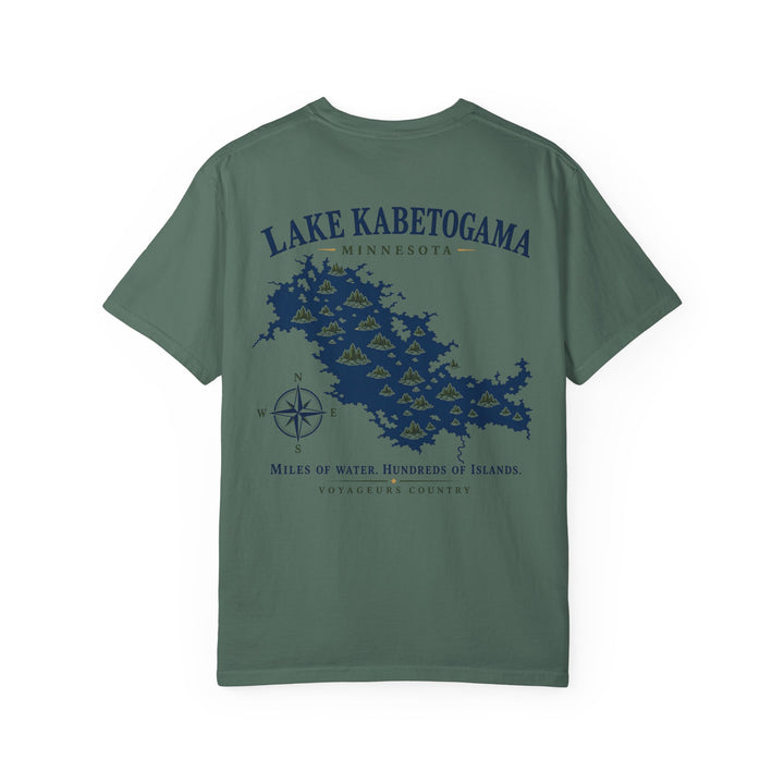 Lake Kabetogama Tee — "Miles of Water, Hundreds of Islands" Voyager National Park Shirt