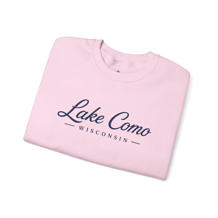 Lake Como Wisconsin Crewneck Sweatshirt