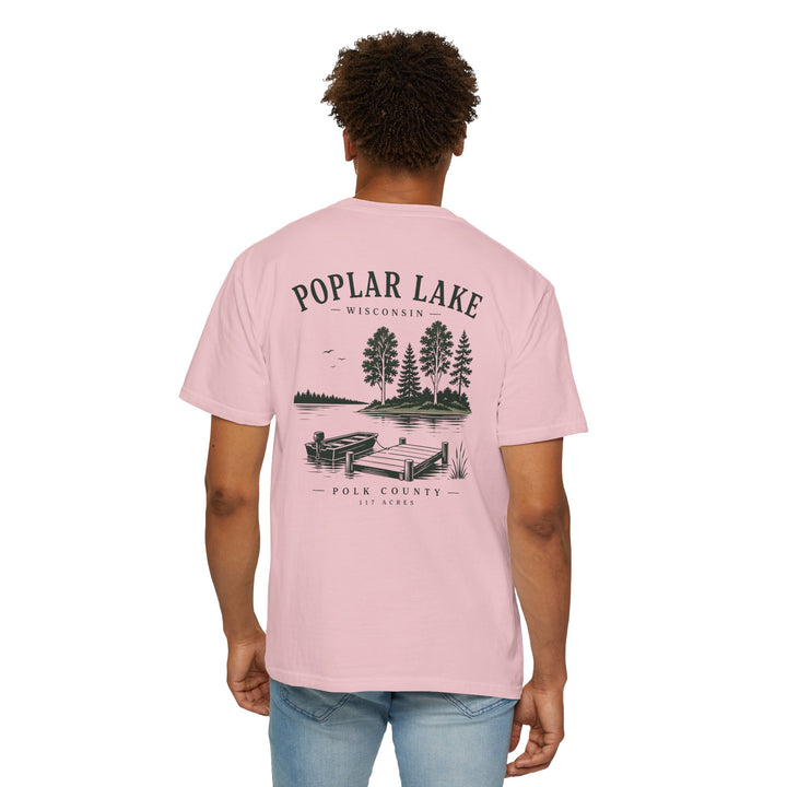 Poplar Lake T-Shirt — Scenic Wisconsin Lake Graphic Tee