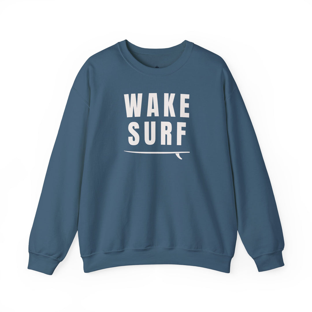 Wake Surf Sweatshirt | Wake Surfing Crewneck Sweatshirt