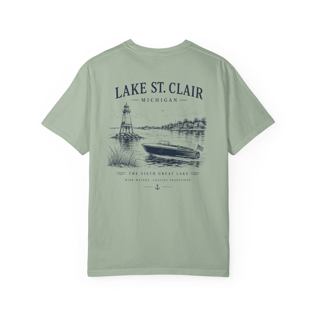 Lake St. Clair Michigan Tee - The 6th Great Lake Shirt