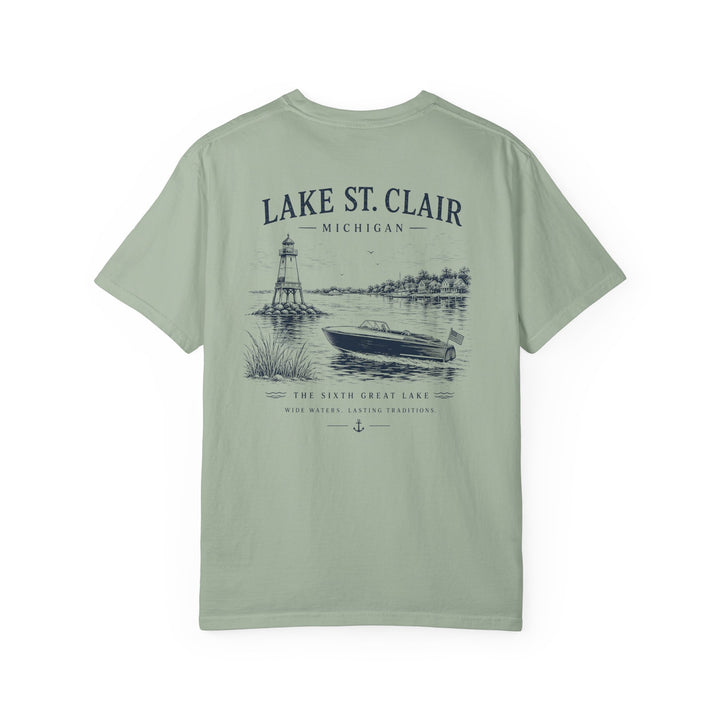 Lake St. Clair Michigan Tee - The 6th Great Lake Shirt