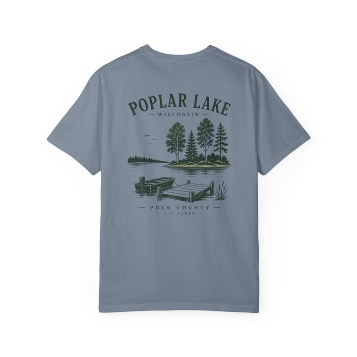 Poplar Lake T-Shirt — Scenic Wisconsin Lake Graphic Tee