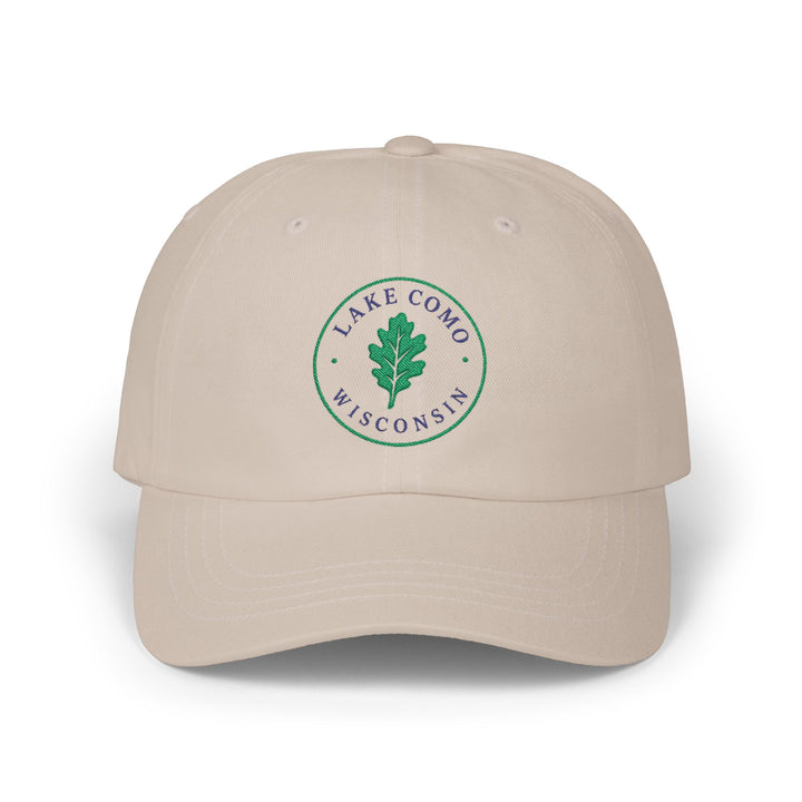 Lake Como Wisconsin Hat— Embroidered Lake Como Oak Hat