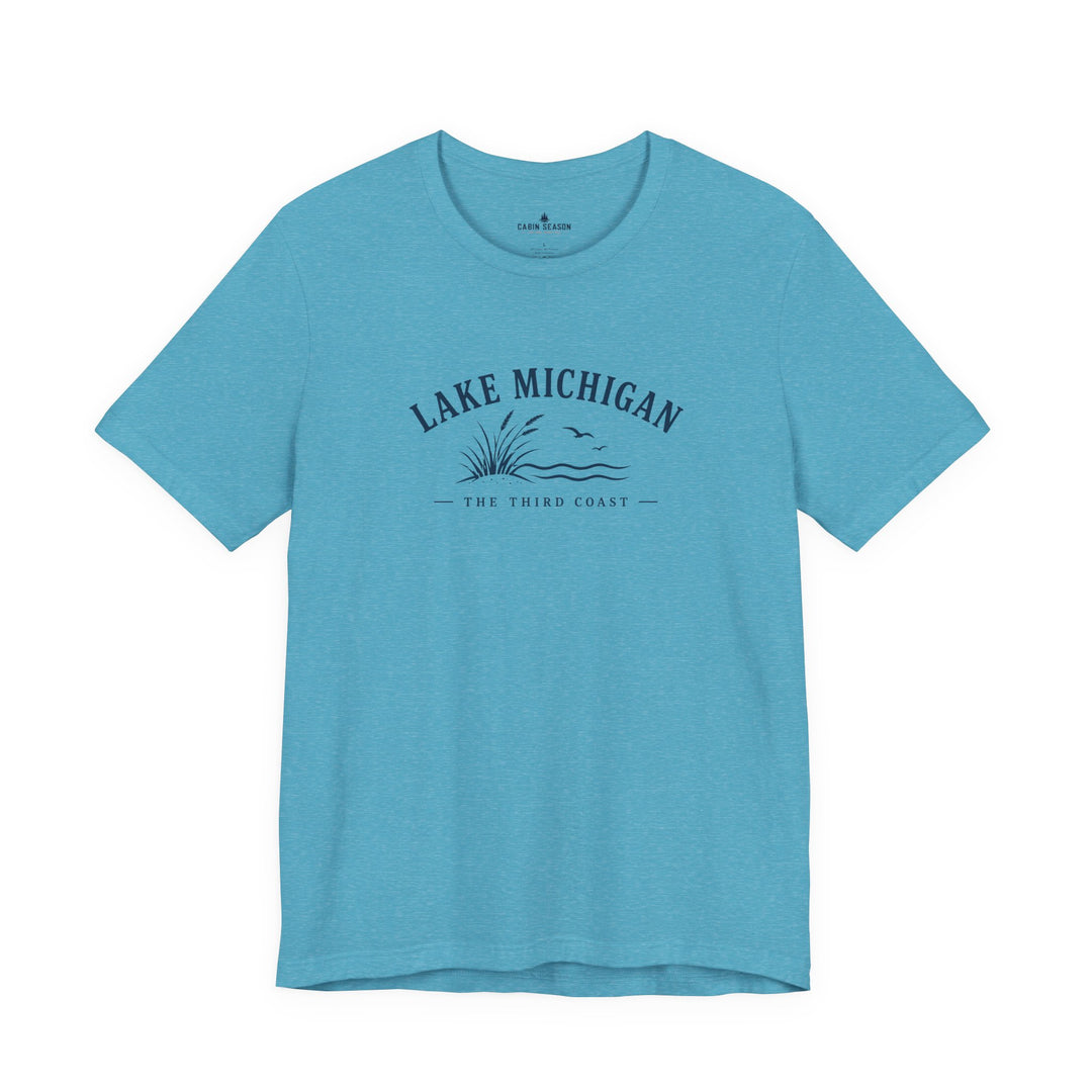 Lake Michigan Tee — The Third Coast Sunrise Graphic Shirt