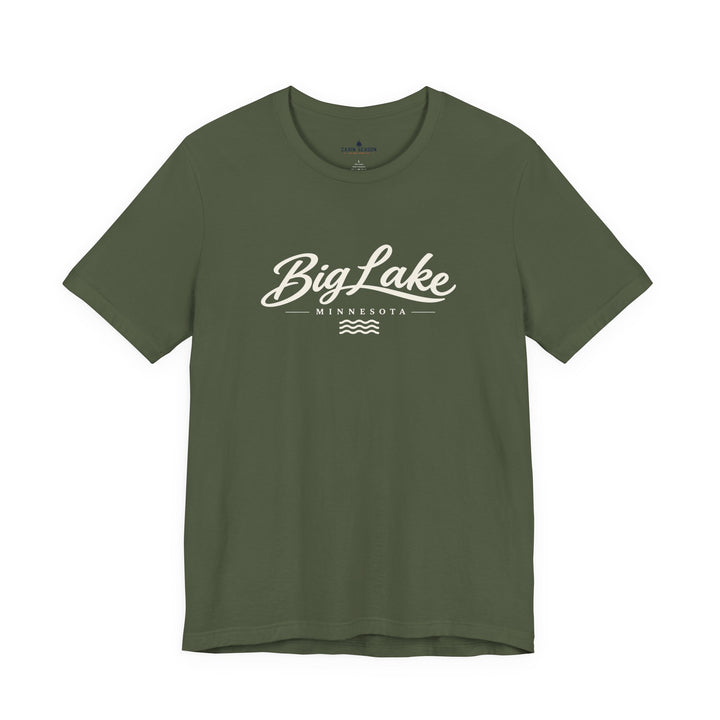 Big Lake Minnesota T-Shirt - Big Lake Script Tee