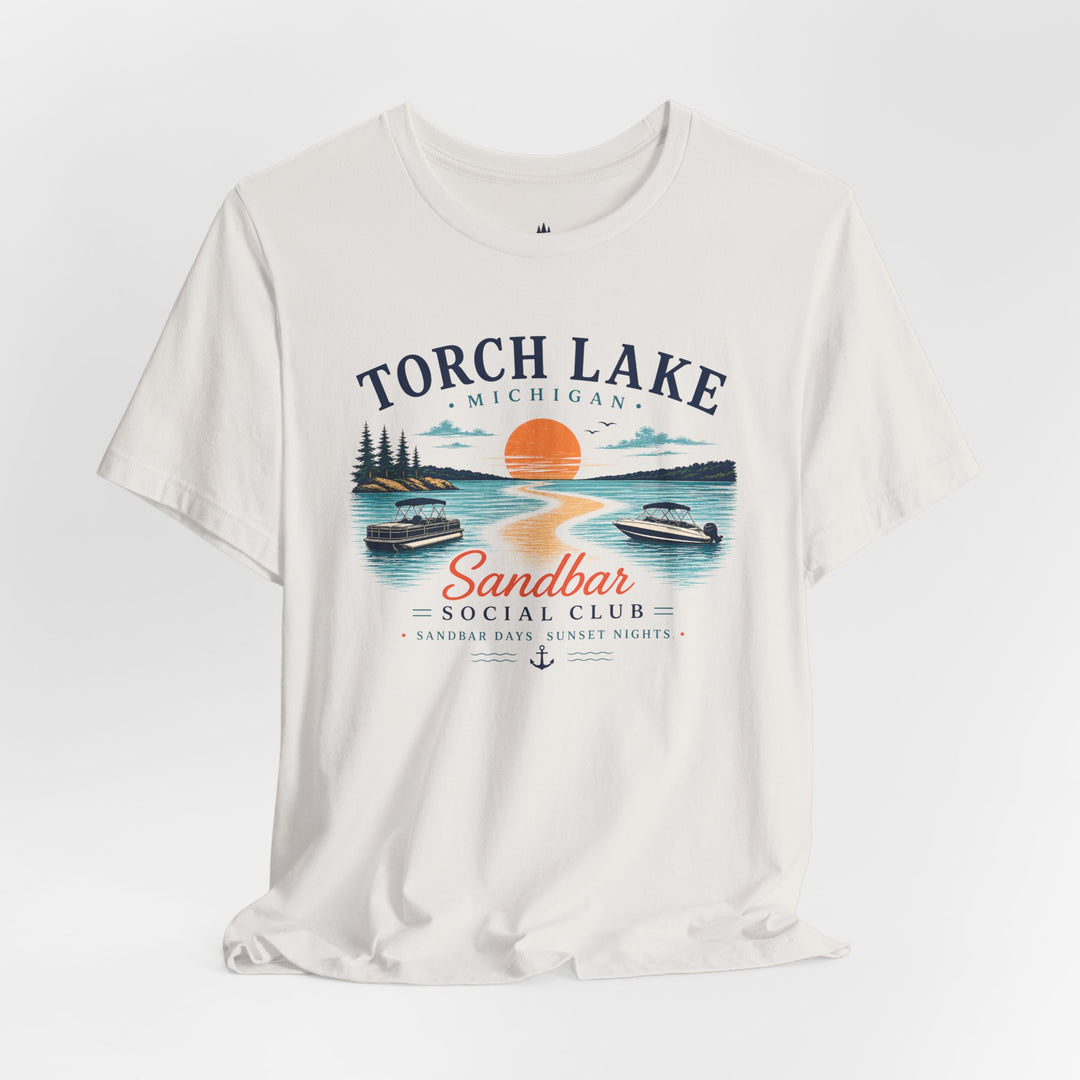 Torch Lake Sandbar Social Club T-Shirt