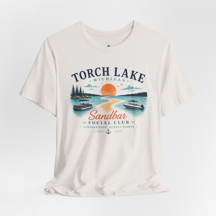 Torch Lake Sandbar Social Club T-Shirt