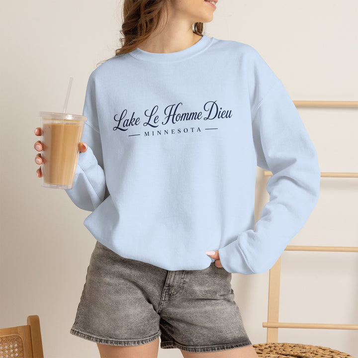 Lake Le Homme Dieu Minnesota Sweatshirt