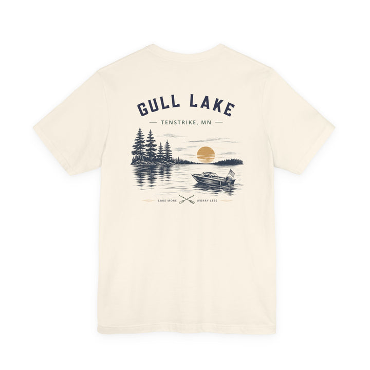 Gull Lake Tenstrike, MN Shirt -  Lake More Worry Less Tee