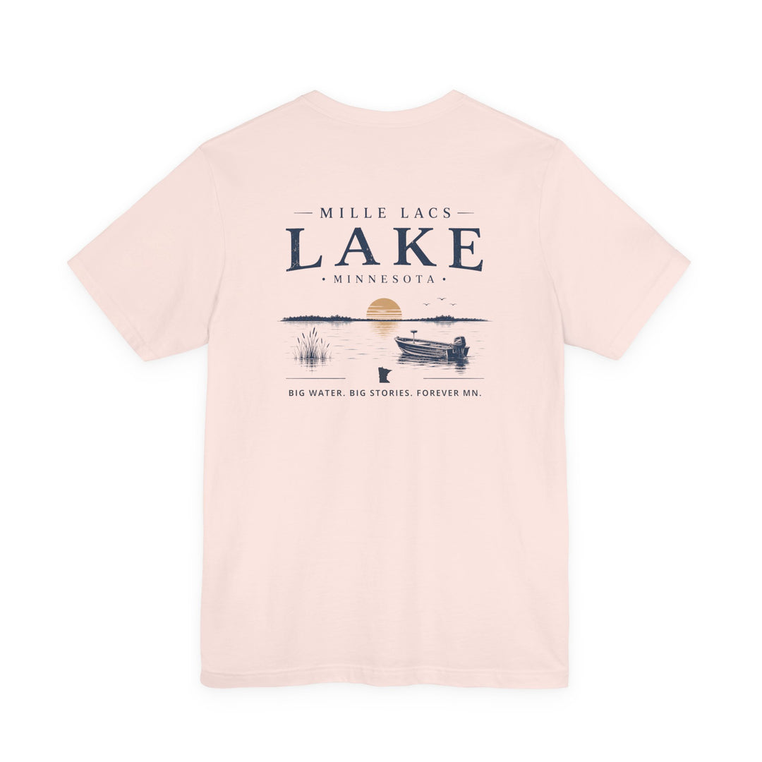 Mille Lacs Lake - Big Water Big Stories Tee