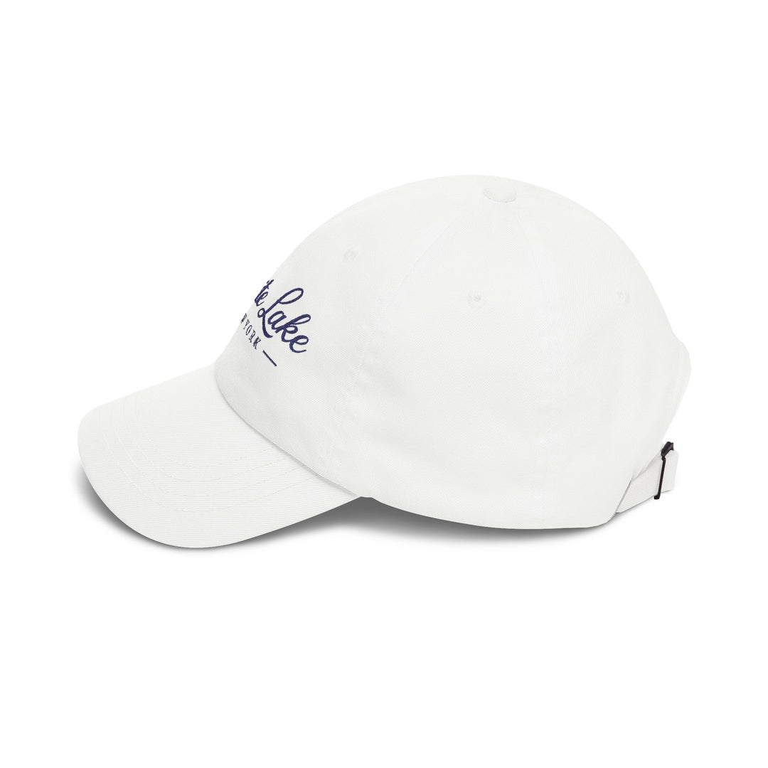 White Lake New York Embroidered Hat