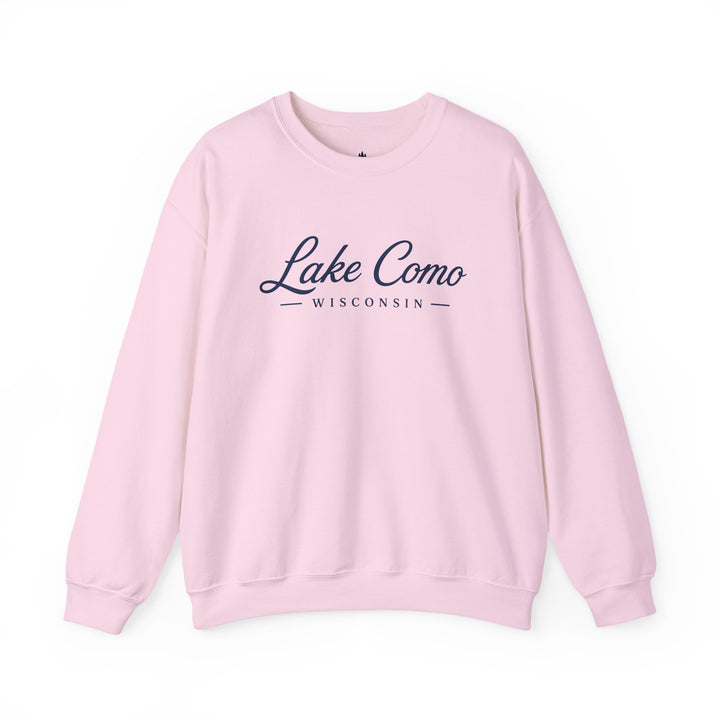 Lake Como Wisconsin Crewneck Sweatshirt