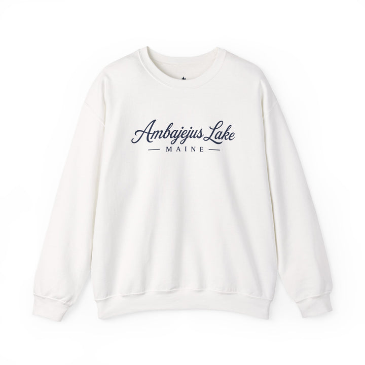 Ambajejus Lake Maine Crewneck Sweatshirt