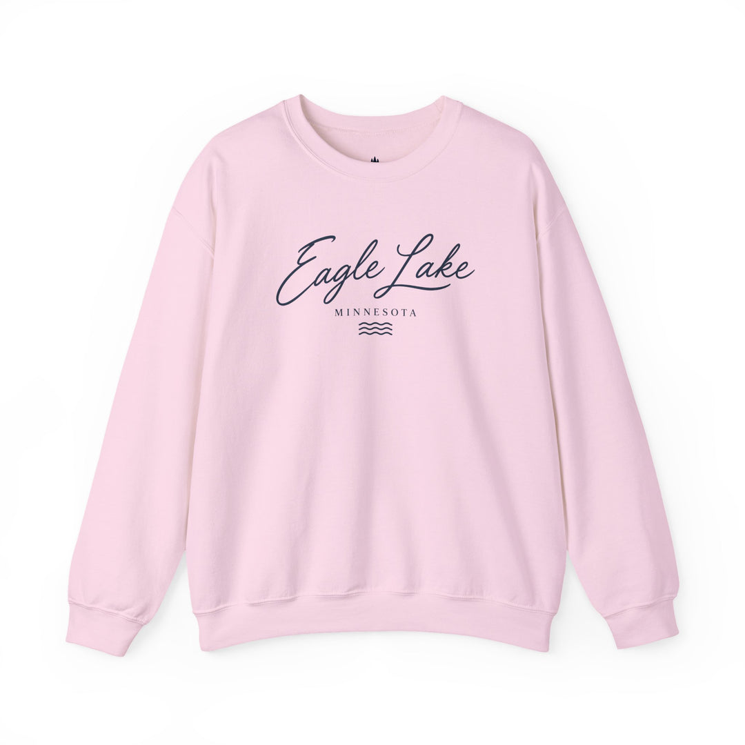 Eagle Lake Minnesota Crewneck Sweatshirt