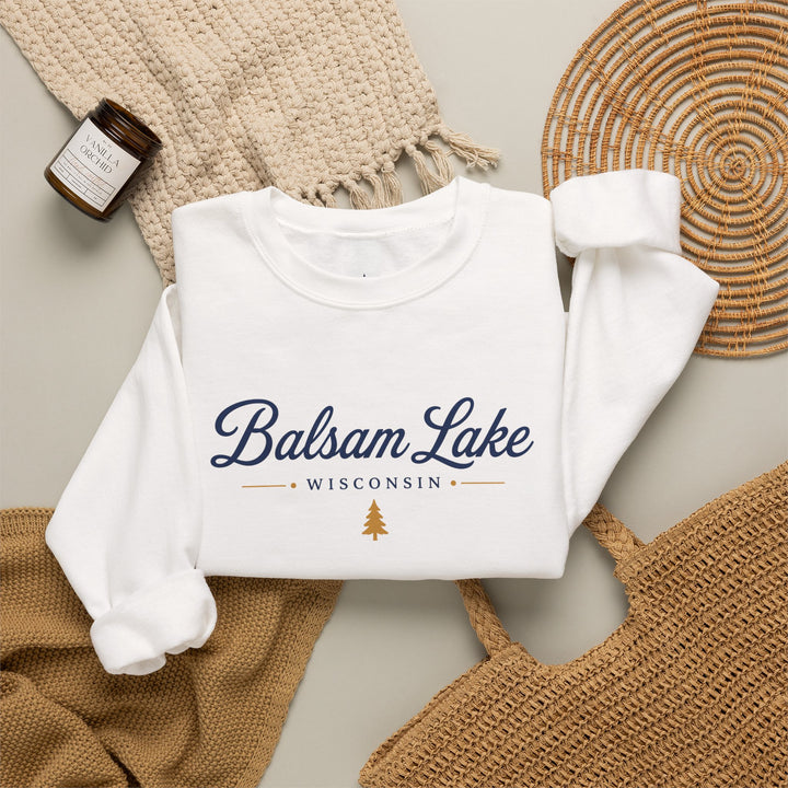 Balsam Lake Wisconsin Crewneck Sweatshirt