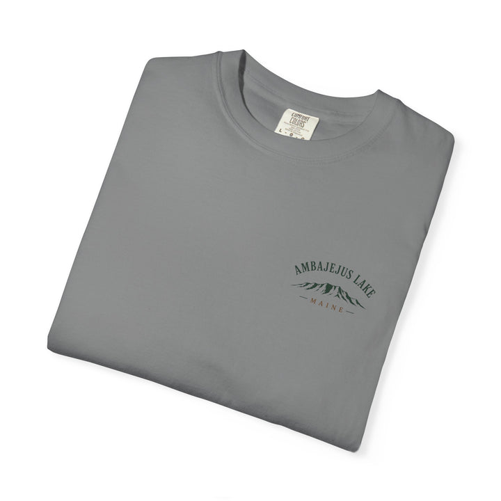 Ambajejus Lake Scenic T-Shirt — Maine Lake Cabin Tee