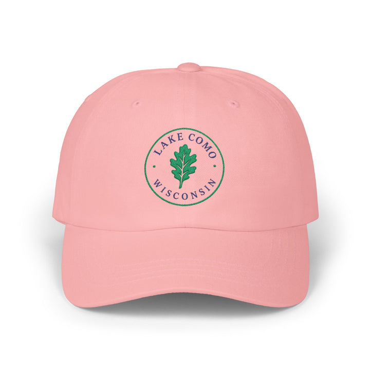 Lake Como Wisconsin Hat— Embroidered Lake Como Oak Hat