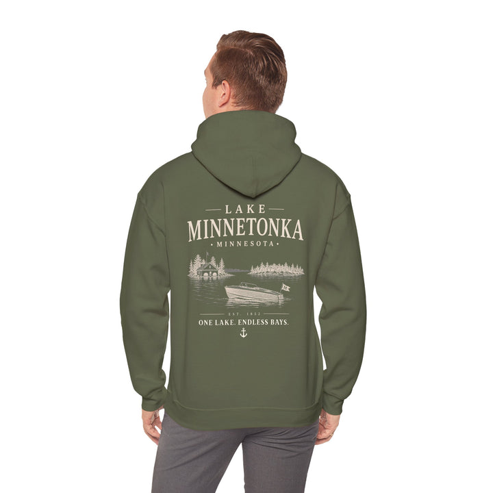 Lake Minnetonka - One Lake Endless Bays Hoodie