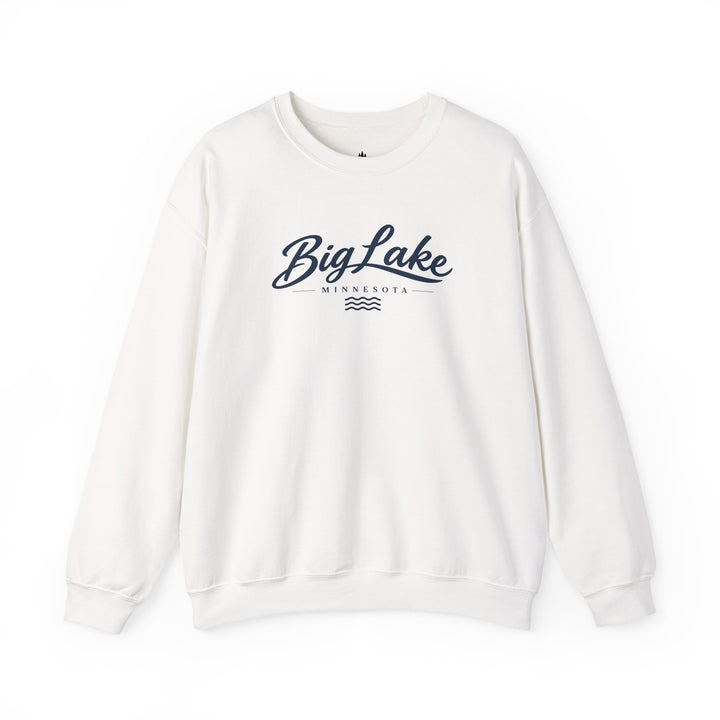 Big Lake Minnesota Crewneck Sweatshirt - Vintage Lake Script Shirt