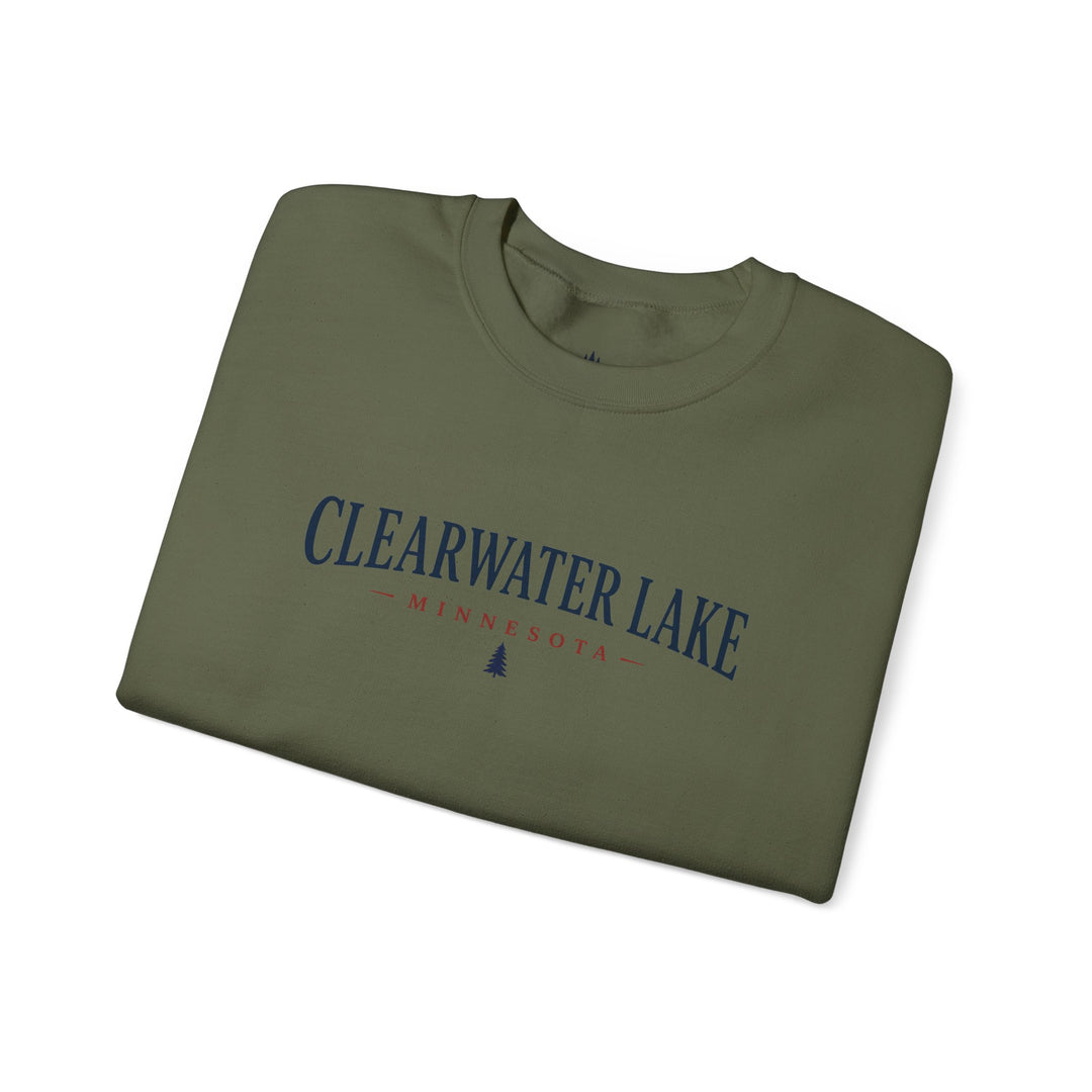 Clearwater Lake Minnesota Crewneck Sweatshirt