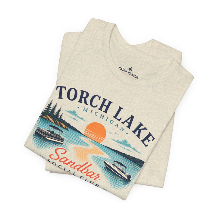 Torch Lake Sandbar Social Club T-Shirt