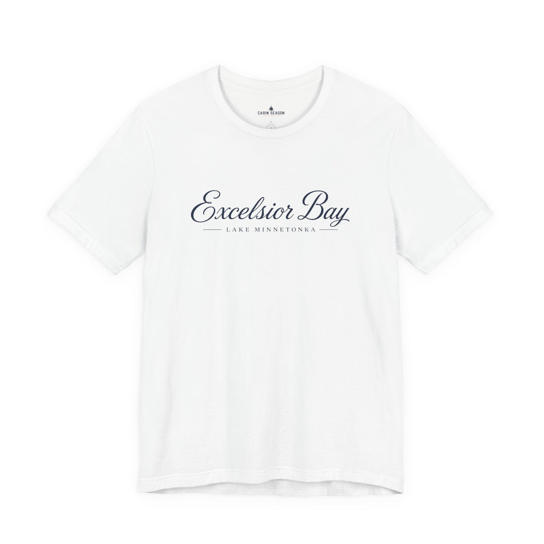 Excelsior Bay Lake Minnesota Script Tee