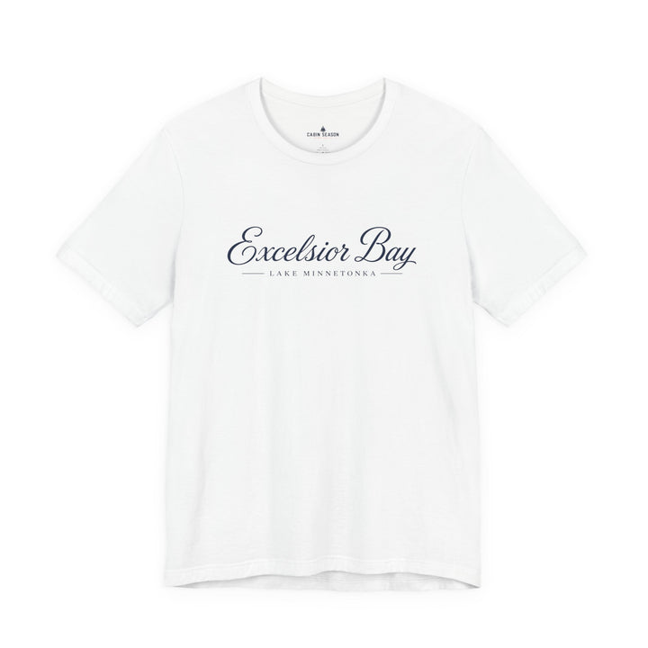 Excelsior Bay Lake Minnesota Script Tee