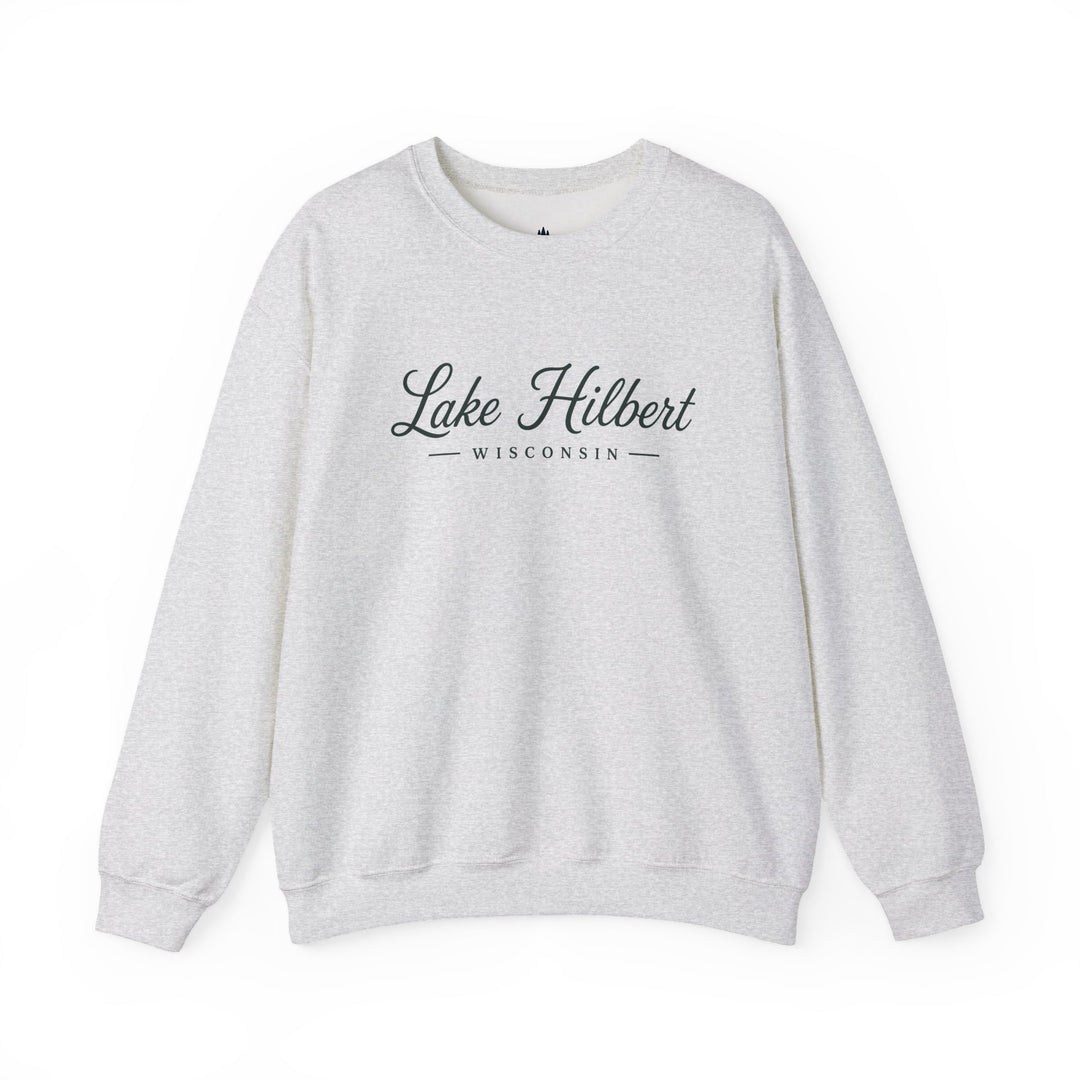 Lake Hilbert Wisconsin Crewneck Sweatshirt