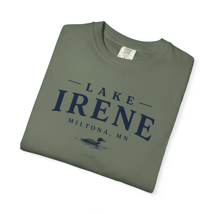 Lake Irene T-Shirt — Miltona MN Lake Tee with Loon Graphic