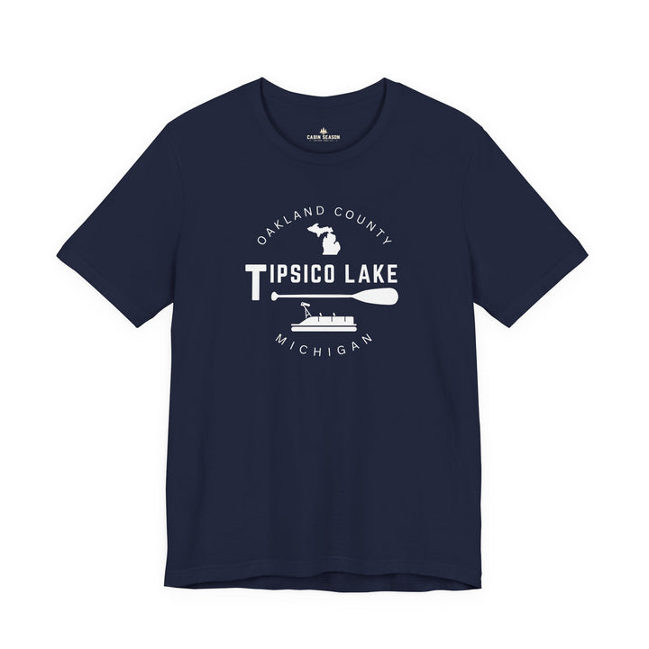 Tipsico Lake Tee — Oakland County Michigan Lake Shirt