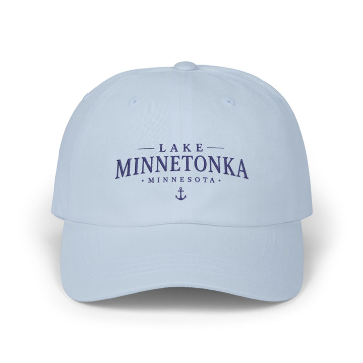 Lake Minnetonka Hat - Light Embroidered Anchor Hat