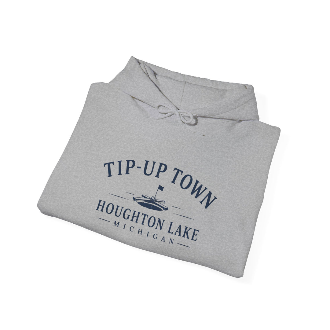 Tip-Up Town Houghton Lake Hoodie – Ice Fishing Sweatshirt