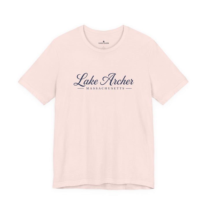 Lake Archer Massachusetts Script T-Shirt