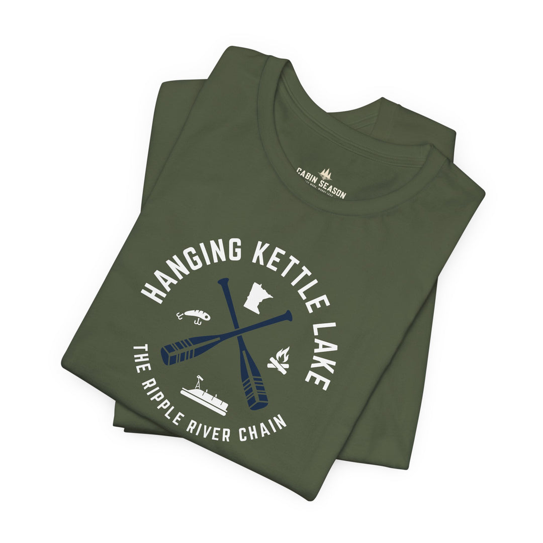 Hanging Kettle Lake - Ripple River Chain Tee