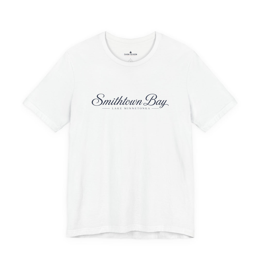 Smithtown Bay Script Tee - Lake Minnetonka Short Sleeve T-Shirt